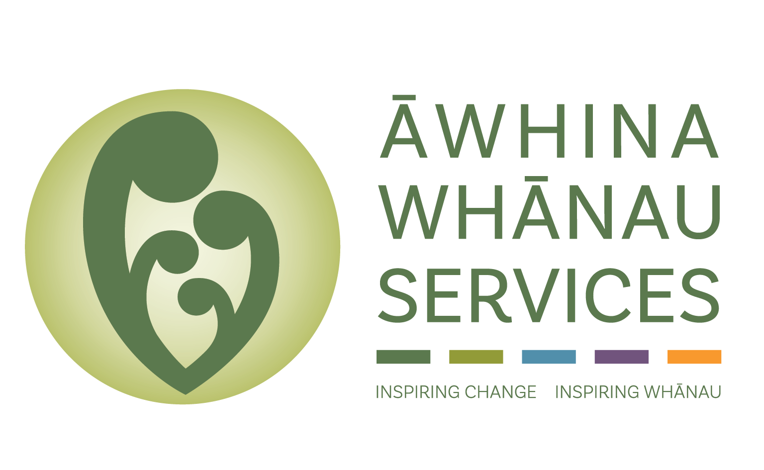 Āwhina Whānau Logo